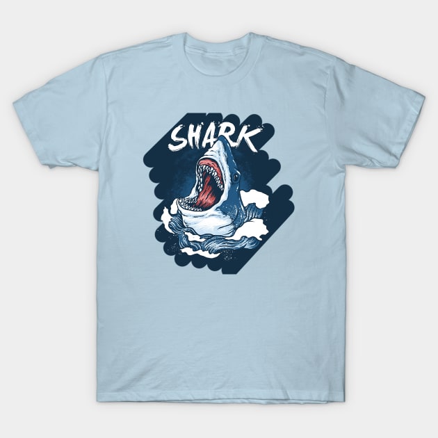 Shark scream T-Shirt by Unknownvirtuoso